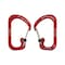 Nite Ize 2023 Nite Ize Slidelock Carabiner Aluminum No 3, Red NIT-CSLA3-10-R6 - alternate 2